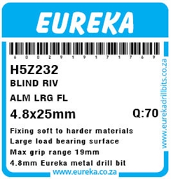 H5Z232 - Rivet Large Flange -H5Z232_label_T